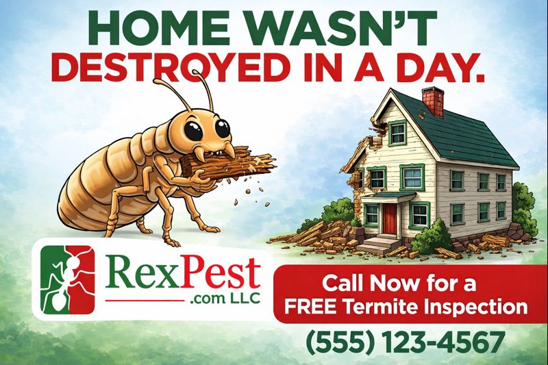 Subterranean Termite Destroying Hime In Spring Hill